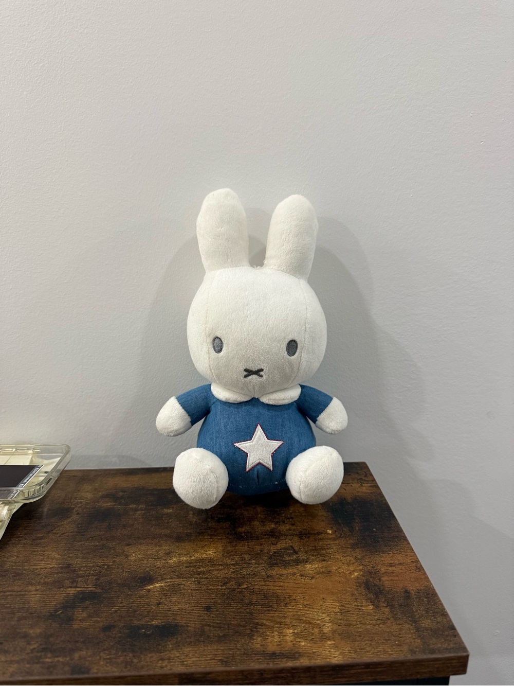 Rare Miffy from Netherlands Denim Plush Toy